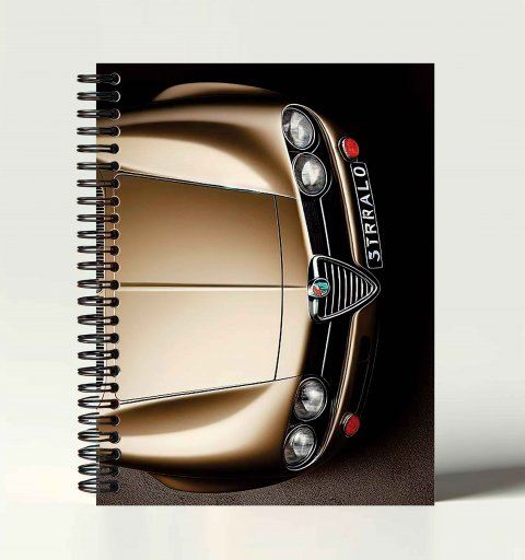 Caderno Universitário Escolar 1 Matéria / 100 Folhas