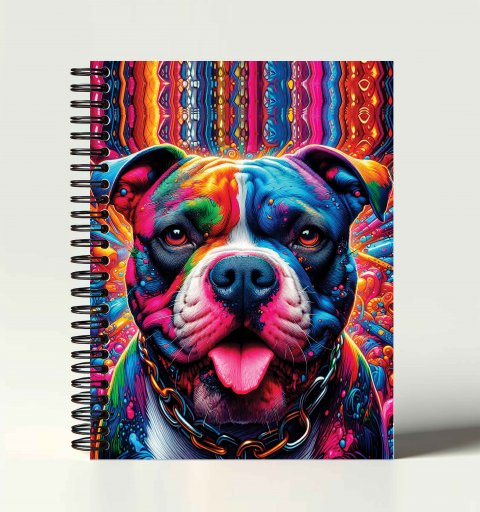 Caderno Universitário Escolar 1 Matéria / 100 Folhas