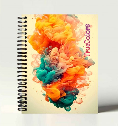 Caderno Universitário Escolar 1 Matéria / 100 Folhas