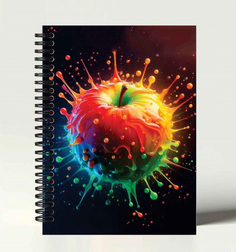 Caderno Universitário Escolar 1 Matéria / 100 Folhas