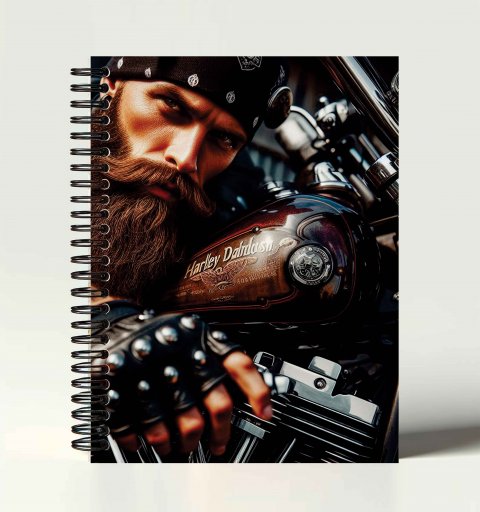 Caderno Universitário Escolar 1 Matéria / 100 Folhas