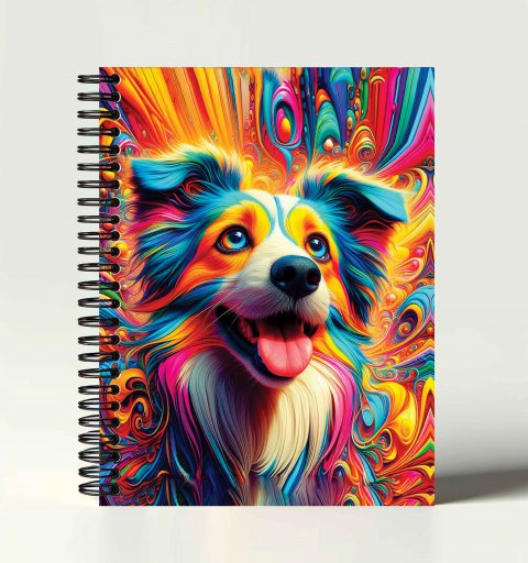 Caderno Universitário Escolar 1 Matéria / 100 Folhas