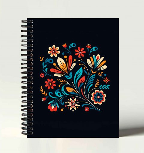 Caderno Universitário Escolar 1 Matéria / 100 Folhas