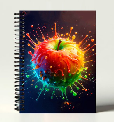 Caderno Universitário Escolar 1 Matéria / 100 Folhas